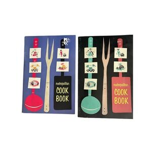 Vintage Metropolitan Cook Book Lot 1955 1959 Metropolitan Life Insurance Company